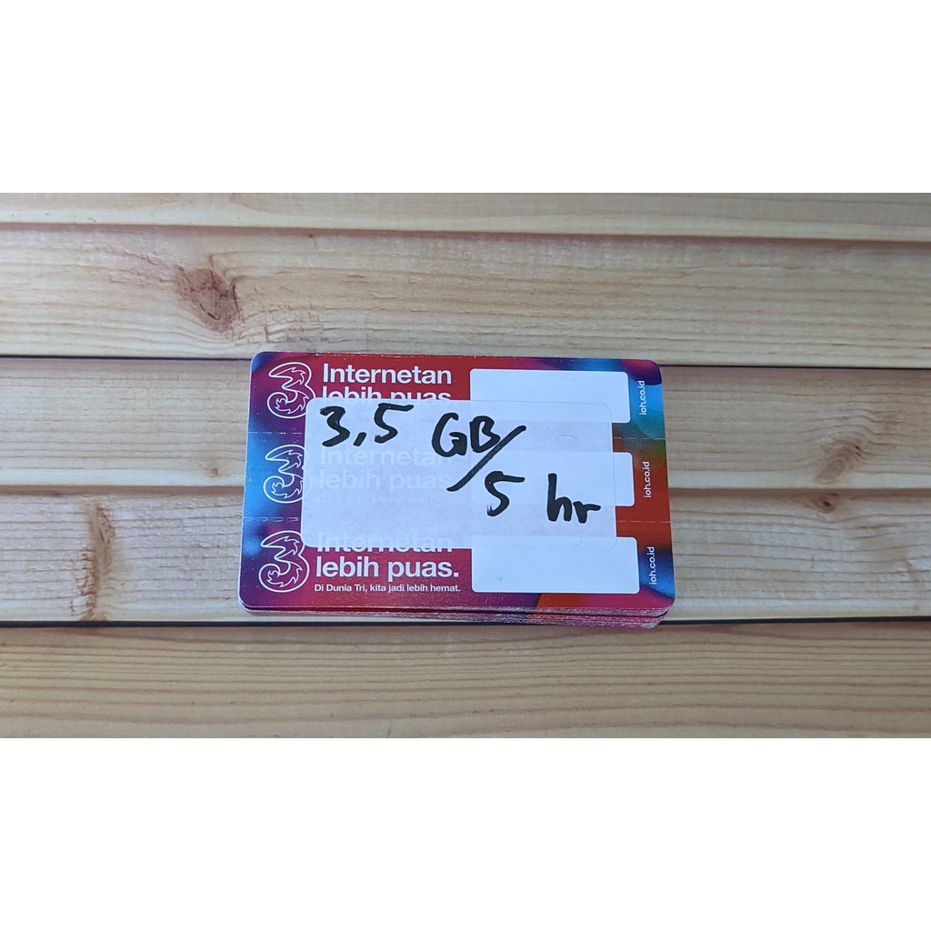 Tri Voucher 3.5 gb/5 hr