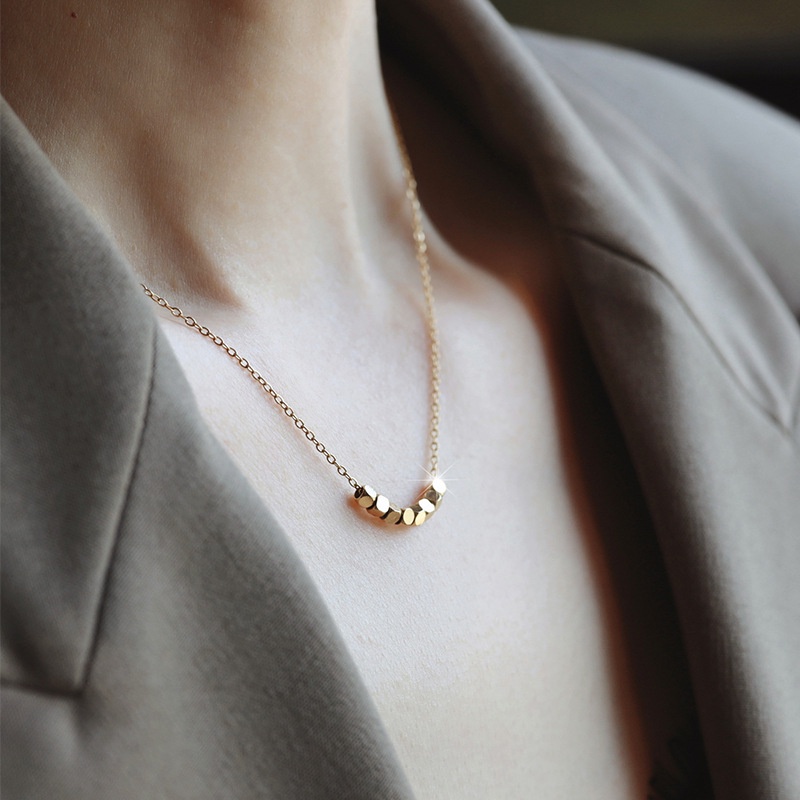Kalung nori susun kubus titanium anti karat harga grosir bisa cod harga grosir bisa bayar di tempat