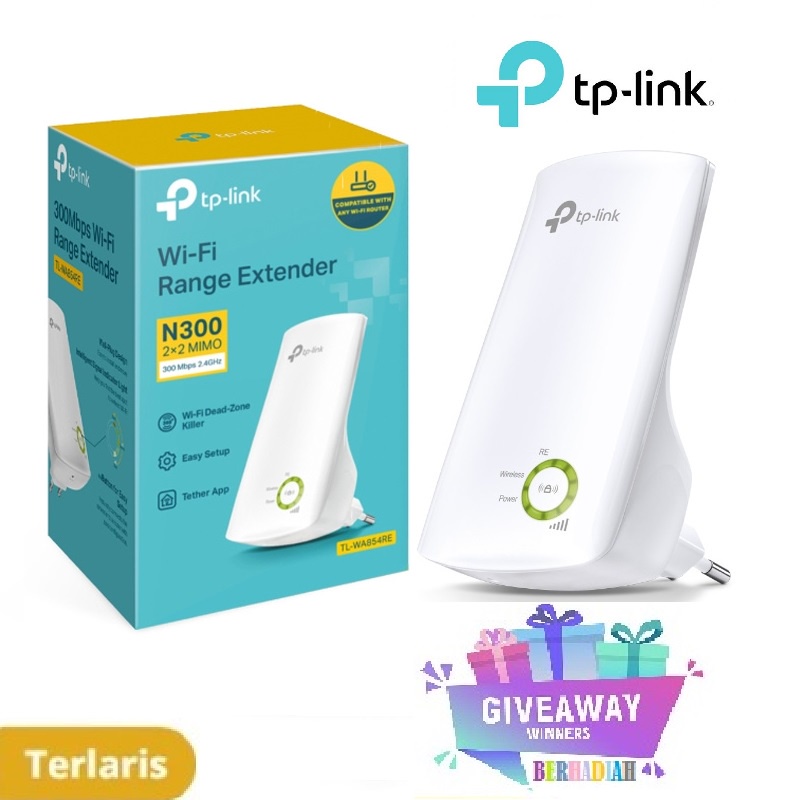 TPLink TL-WA854RE Universal Wireless WiFi Range Extender Repeater 300Mbps TP-Link TL WA854RE WA854 M1