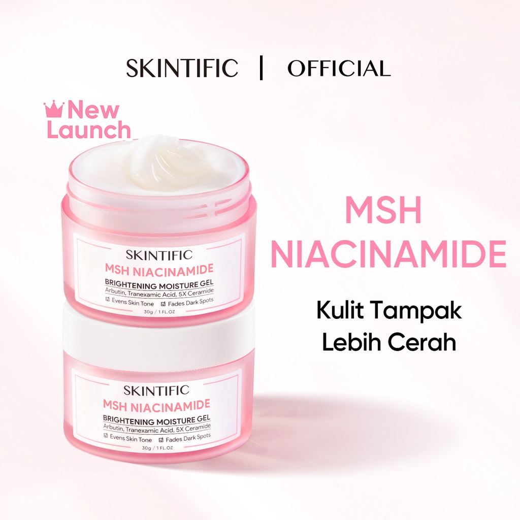 Jual [Tasya Farasya Approved] SKINTIFIC MSH Niacinamide Brightening