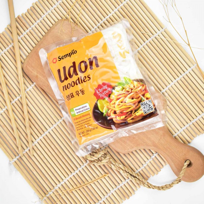 

Sempio fresh udon noodle/mie tebal/ mie udon instant 200 gram Jepang Korea basah matang chewy kenyal