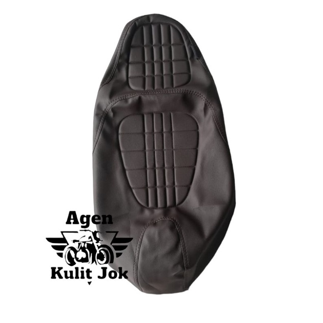 Kulit jok/cover jok/sarung jok CUSTOM KOTAK TAHU untuk Nmax, Pcx, Vario, Scoopy