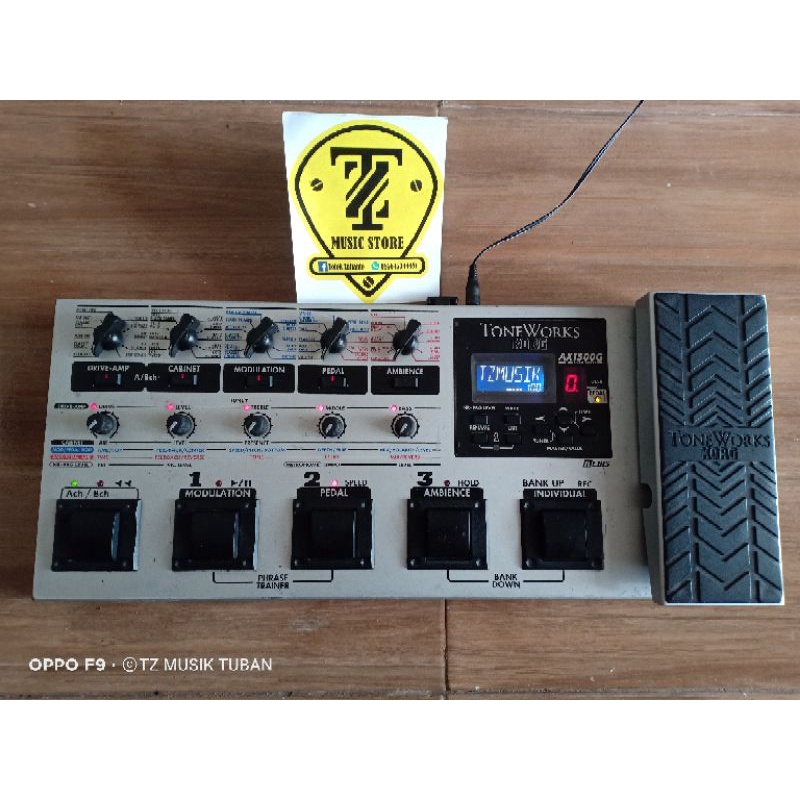 efek gitar tonework korg ax1500g