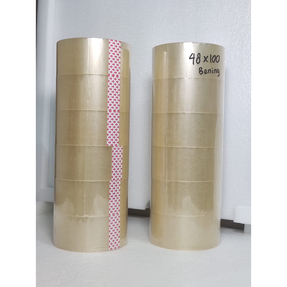 

Lakban KLM premium ekonomis 90/100 yard I 45mm/48mm I Bening / Coklat - 45mmX90yard, coklat