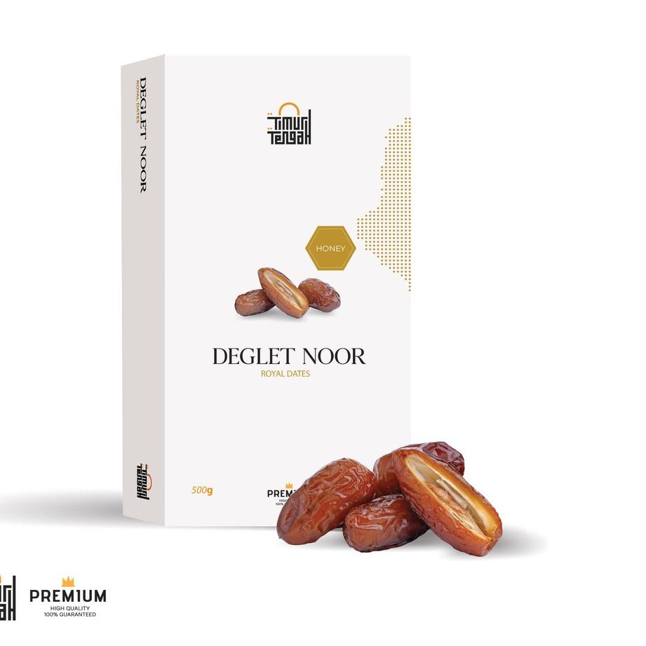 

☉ Kurma Tunisia Timur Tengah Premium Deglet Noor Honey ➦