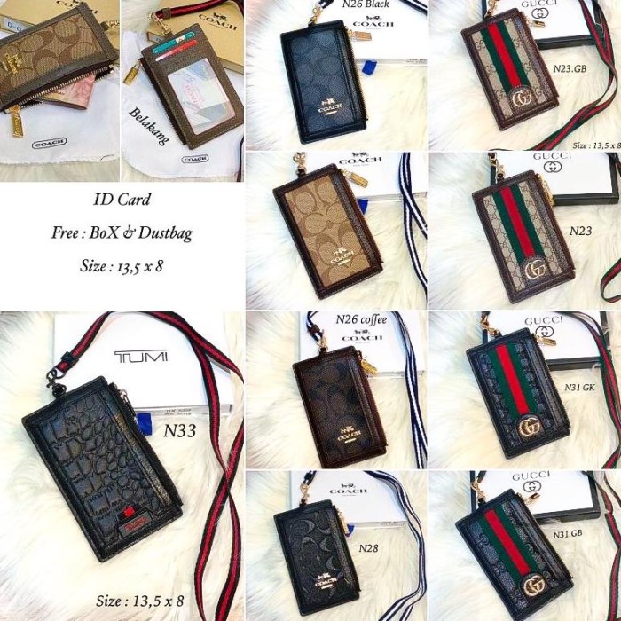 

Lanyard Lv Gucci Ch Lanyard / Id Card / Name Tag