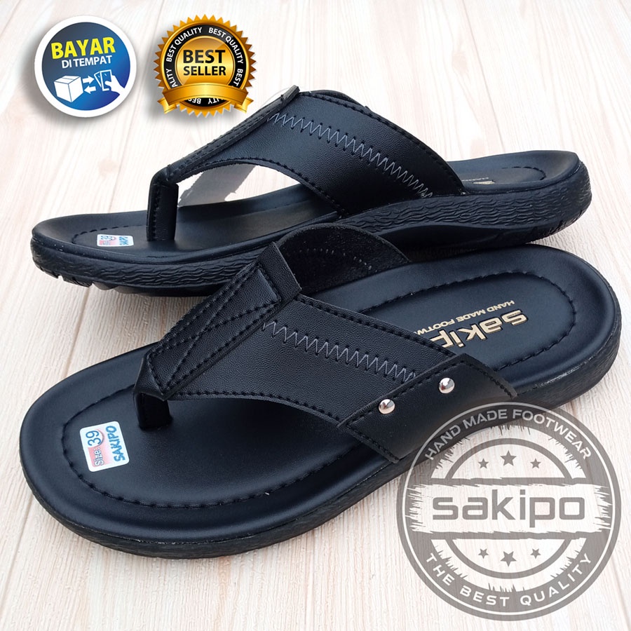 PROMO RAMADHAN SALE !! SANDAL PRIA REMAJA KULIT SINTETIS / SENDAL PRIA DEWASA REMAJA ORIGINAL / SENDAL PRIA DEWASA JAPIT HITAM COKLAT TERBARU /  SENDAL PRIA REMAJA KULIT SINTETIS / SANDAL PRIA DEWASA JAPIT HITAM COKLAT TERBARU  / SAKIPO