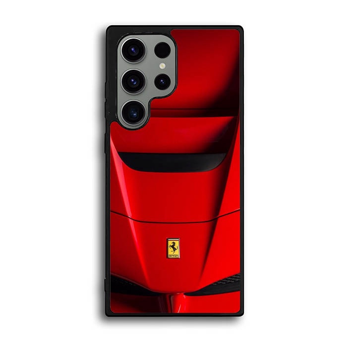 Casing Hardcase Case Samsung Galaxy S23 S22 S21 Plus Ultra FE Ferrari Car AB0951 Custom Case