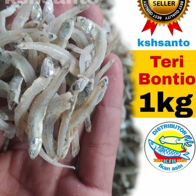 

♛ Ikan asin teri bontio vip-1kg ➯