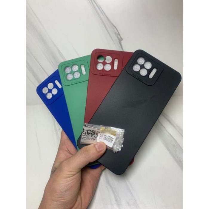 Soft Case Pro Camera  Silikon OPPO RENO 4F Casing Hp