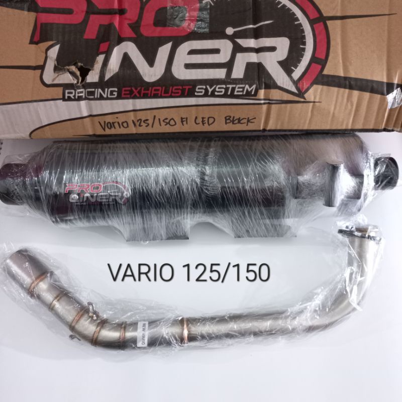 KNALPOT PROLINER BEAT FI/GENIO BEAT 2020/VARIO 125/150
