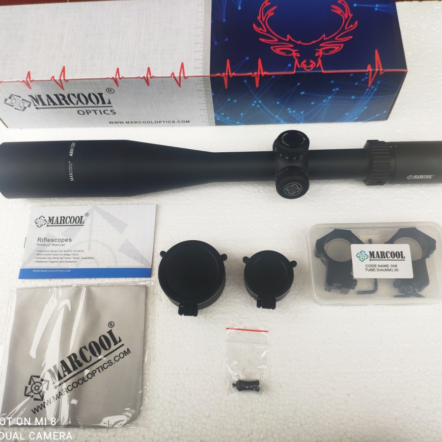 Teleskop Marcool Assailant 6-24x50 sf HK retikel terbaru GRATIS ONGKIR