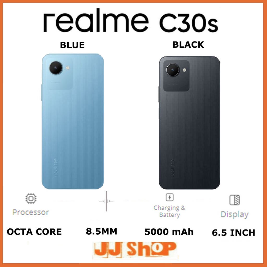 REALME C30s 4/64 GB RAM 4GB ROM 64GB &amp; 3/32 3GB 32GB &amp; C30 2/32 GARANSI RESMI