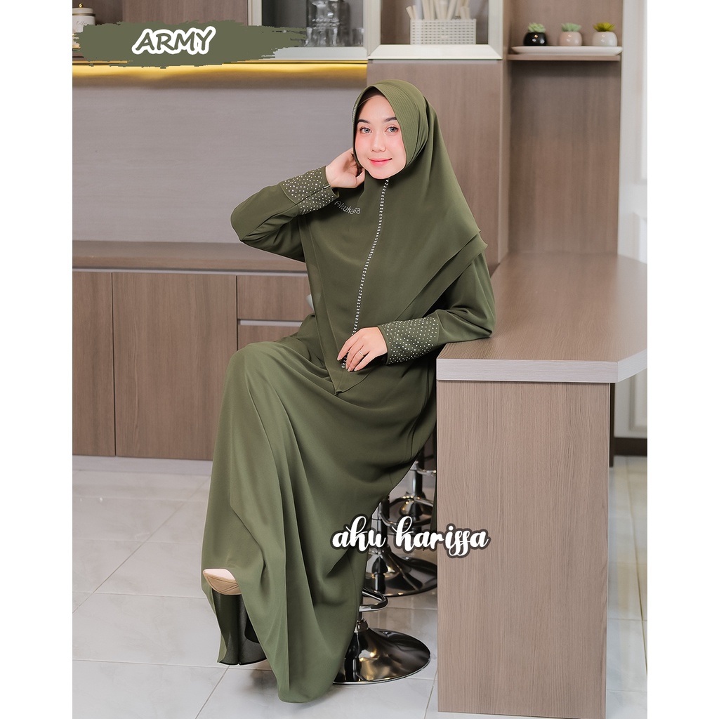 Gamis Terbaru Aku Karissa Radiyah Set Syari