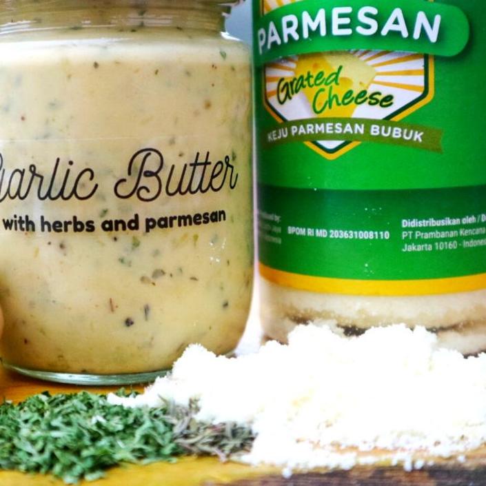 

♥ 200 gr Parmesan Garlic Butter premium (European Made) ▼