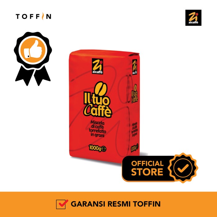 

Zicaffe Il Tuo Caffe 'Coffee Beans'
