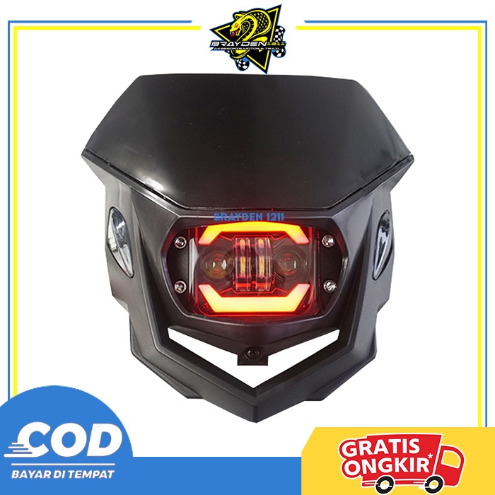 Headlamp reflektor polisport polysport daymaker klx 150 crf 150 L WR155