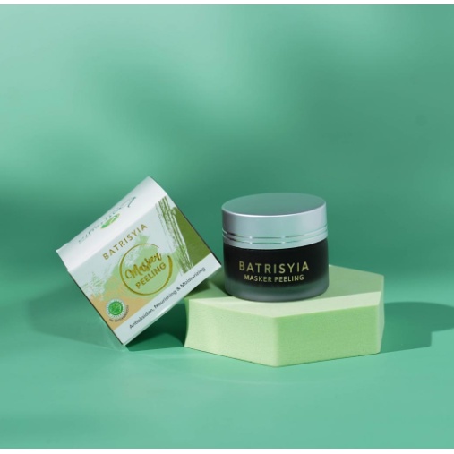 ❖yjacobsmarket❖ Batrisyia Masker Peeling Masker Eksfoliasi - Scrub Wajah - Masker Flek Bekas Jerawat