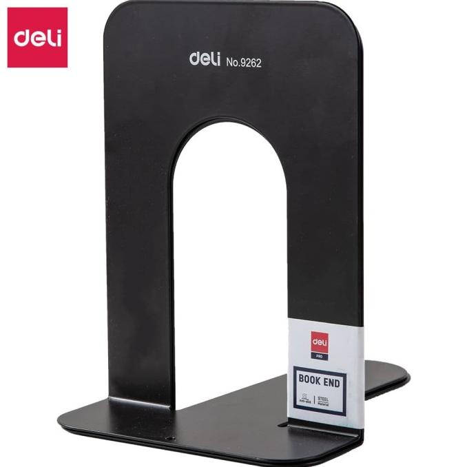 

Deli E9262 Book End/Penahan Buku-Metal Book End 190mm SALE