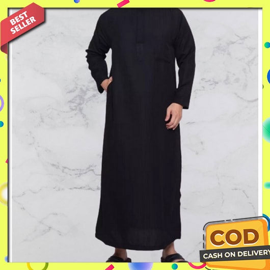 Gamis Pria Dewasa Jubah Lebaran Terbaru 2023 Muslim Koko Syari Remaja Lengan Panjang Pendek Games Co