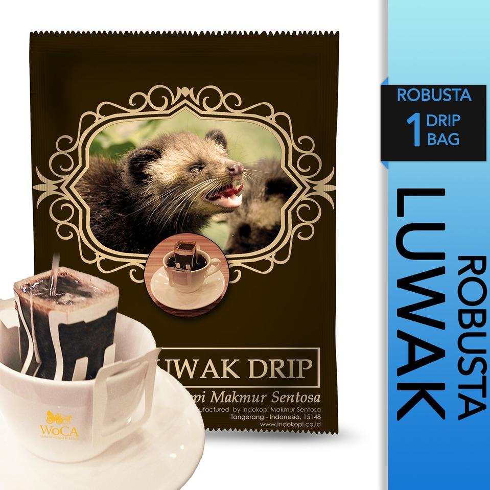 

[KODE 1920] WoCA Kopi Luwak DRIP ROBUSTA per 1 sachet