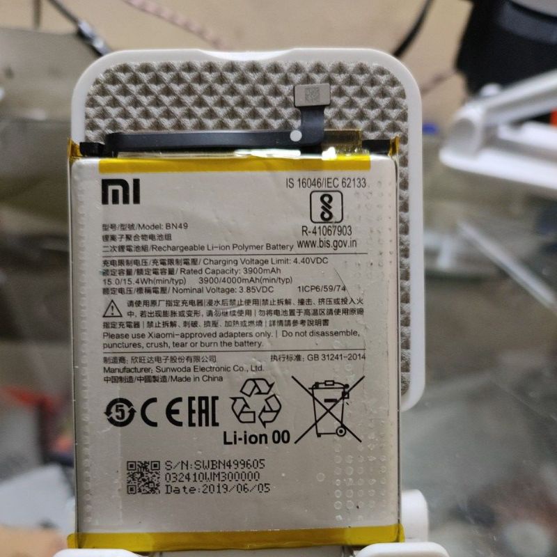 batre ori copotan redmi 7a