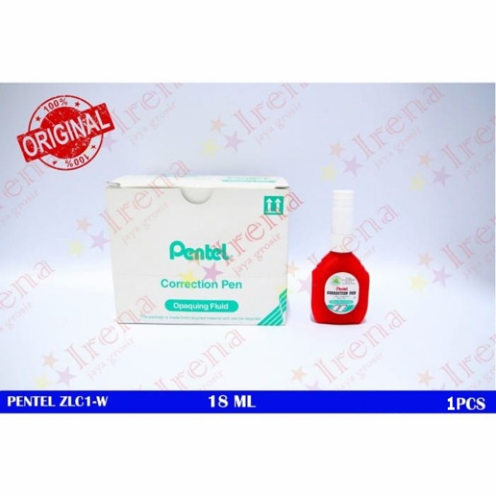 

BISA COD PENTEL TIP EX BOTOL CAIR CORRECTION PEN 18ML ZLC1-W