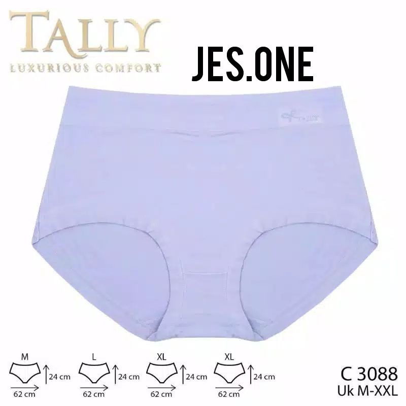 TALLY 3088 Celana Dalam Polos High waist TOKO KEANULOVA