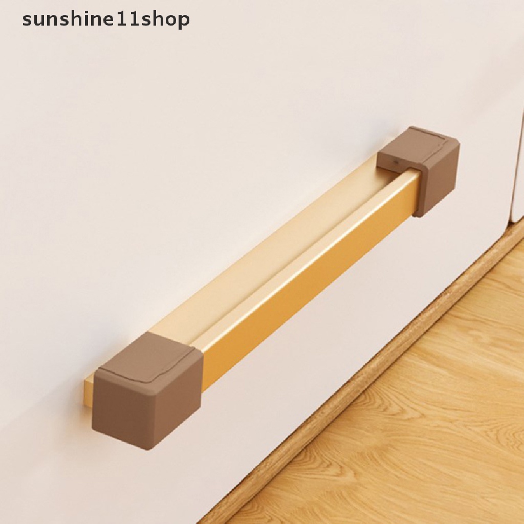 Sho Baby Silikon T-type Lemari Handle Laci Pinggir Sudut Pelindung Perlindungan Dari Pengaman Anak Untuk Keamanan Furniture Bayi N