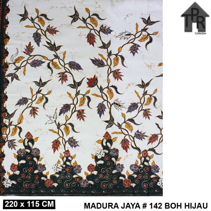 Kain Batik Pekalongan Seri Madura Jaya 220x115cm. Ori Unggul Jaya