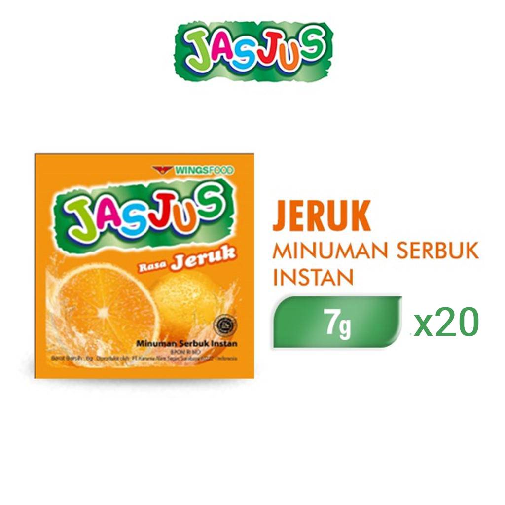 

Jasjus Orange 7 gr isi 10 pcs x20