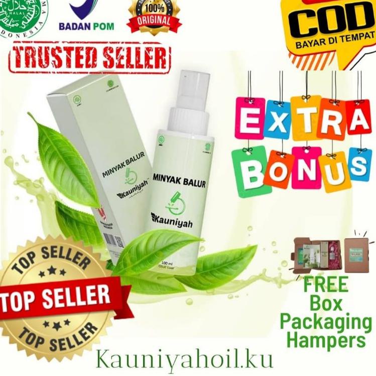 ♒Bayar Di TempatΣ KAUNIYAH OIL-MINYAK BALUR KAUNIYAH/FREE HAND SANITIZER/FREE HAMPERS PACKAGING/FREE
