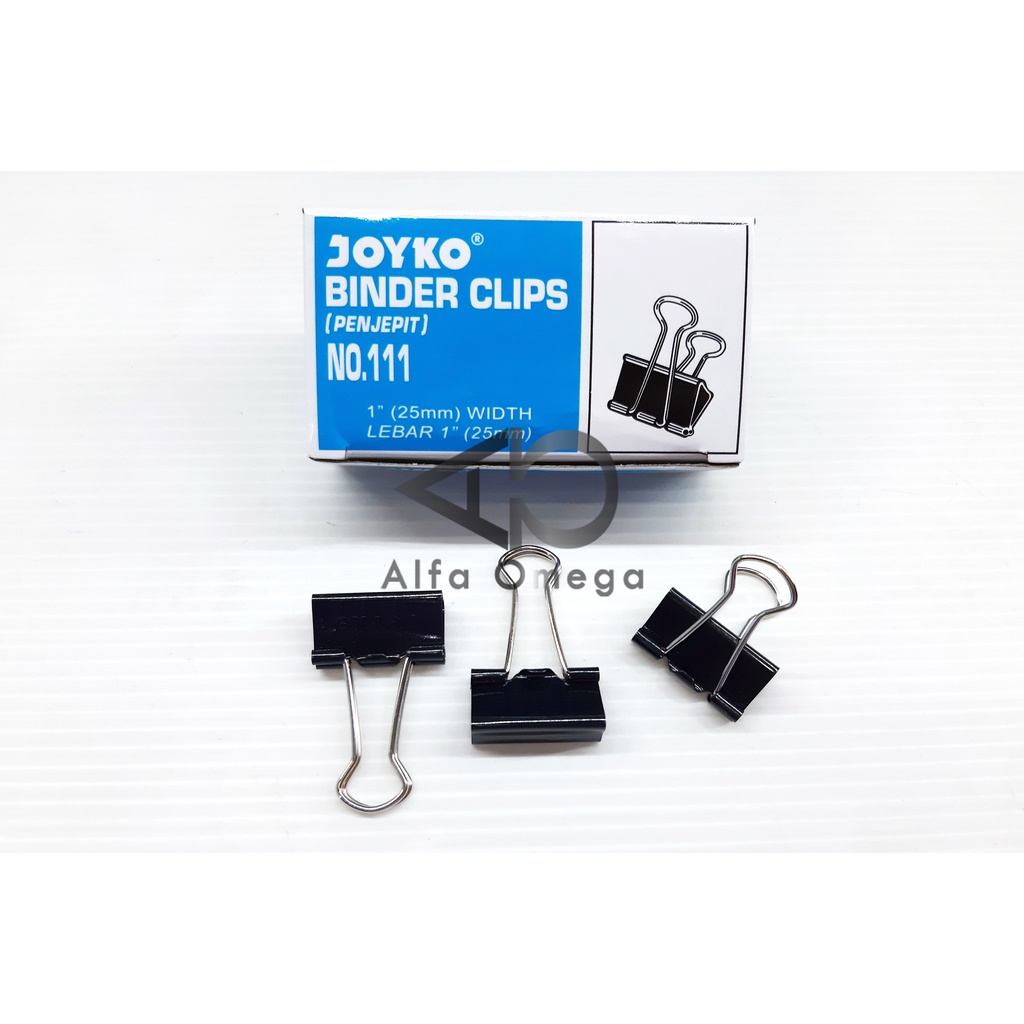 

Binder Clip Klip Penjepit Kertas Joyko No 111