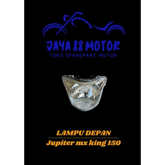 lampu depan jupiter mx king 150