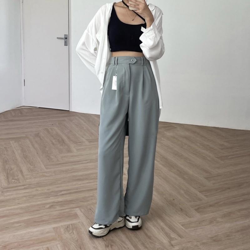 ZASKIYA - GAIA PANT - Celana Trouser Loose Pants