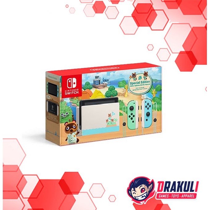 Nintendo Switch Console Animal Crossing New Horizons Limited