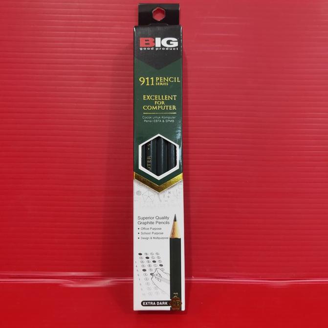 

D24 Pensil 2B 911 Green BIG Per Pack Isi 12 PRODUCT TERLARIS ㄽ