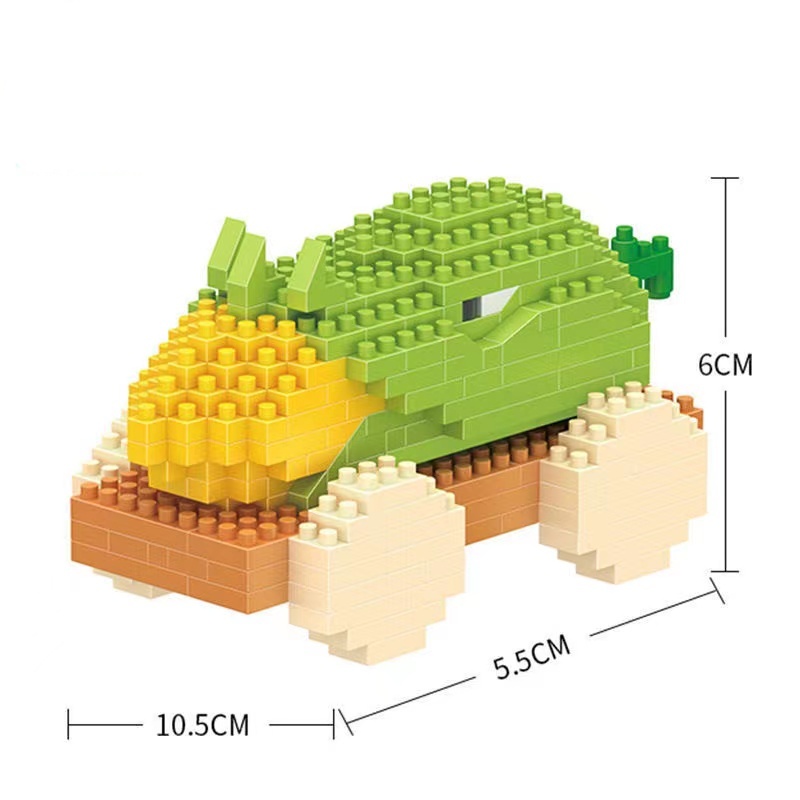 Kompatibel Dengan Lego Microparticle Anak-Anak Mini Building Block Plants vs Zombies