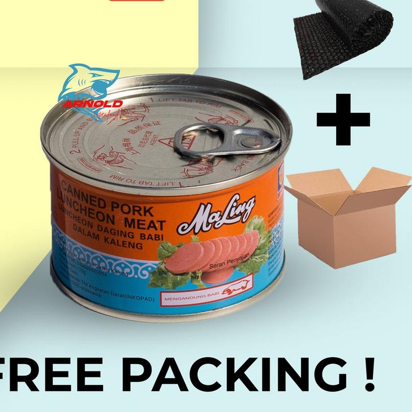 

➴ Maling Canned Pork Daging Babi Maling Luncheon Meat 397g TTS Brand / Maling TTS 397g ☑