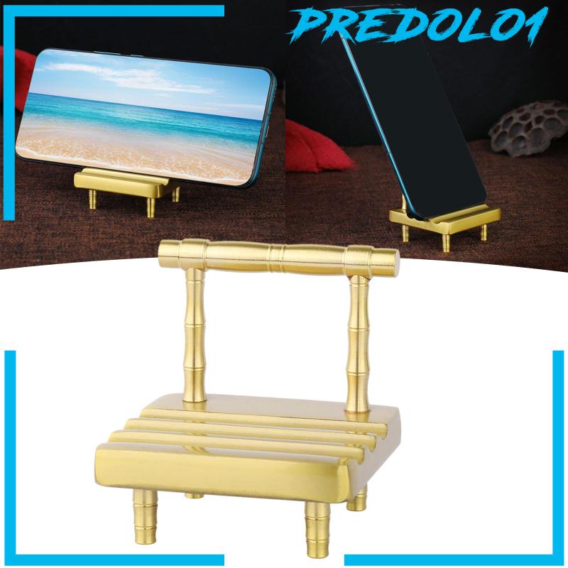 [Predolo1] Kursi Desktop Phone Holder Hias Multi Sudut Kreatif Untuk Dekorasi Rumah