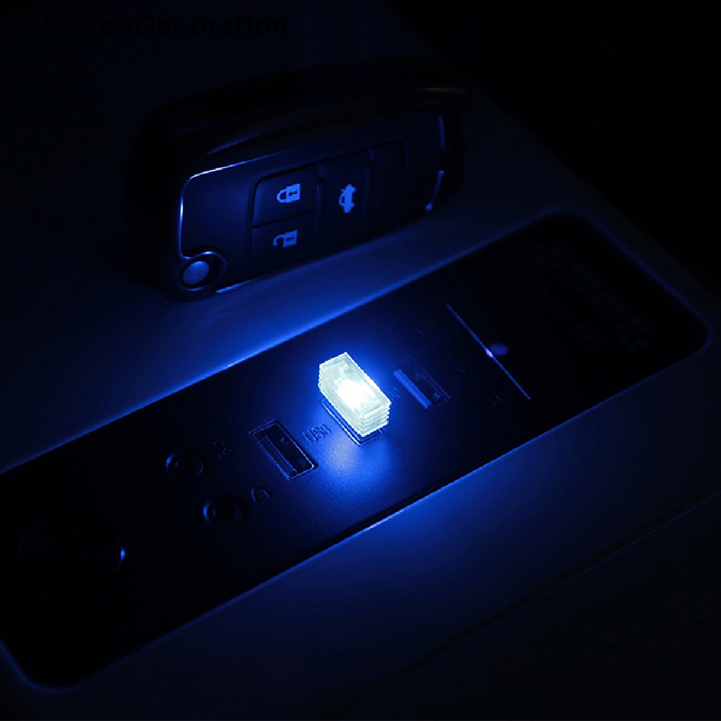 [HeavenDenotation] Lampu Suasana LED USB Mobil Lampu Hias Lampu Interior Lampu Darurat HDV