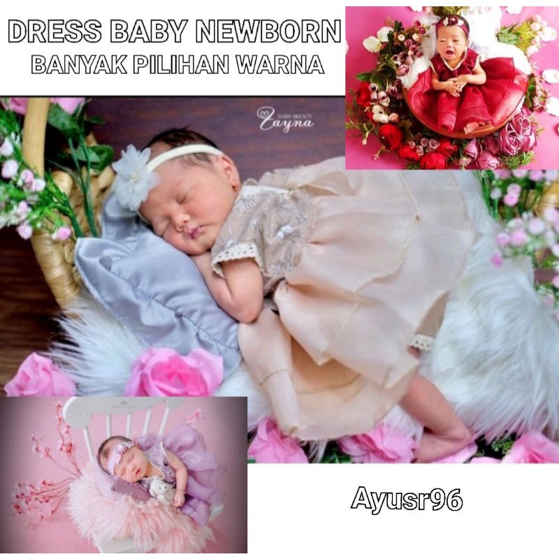 Dress Newborn Baju Newborn Properti Foto Newborn Properti Foto Bayi