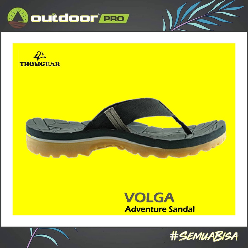 Thomgear Sandal Gunung Volga Jx Outdoor Pro Sandal Jepit Gunung Original