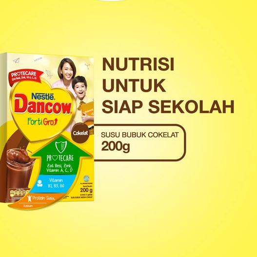 

GROSIR DANCOW Fortigro Coklat Susu Bubuk Susu Anak 200g !