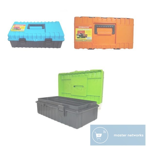 Terlaris ✨ -Kenmaster B380 K380 Tool Box 15 Inch Toolbox Kotak Perkakas Plastik- 2.2.23