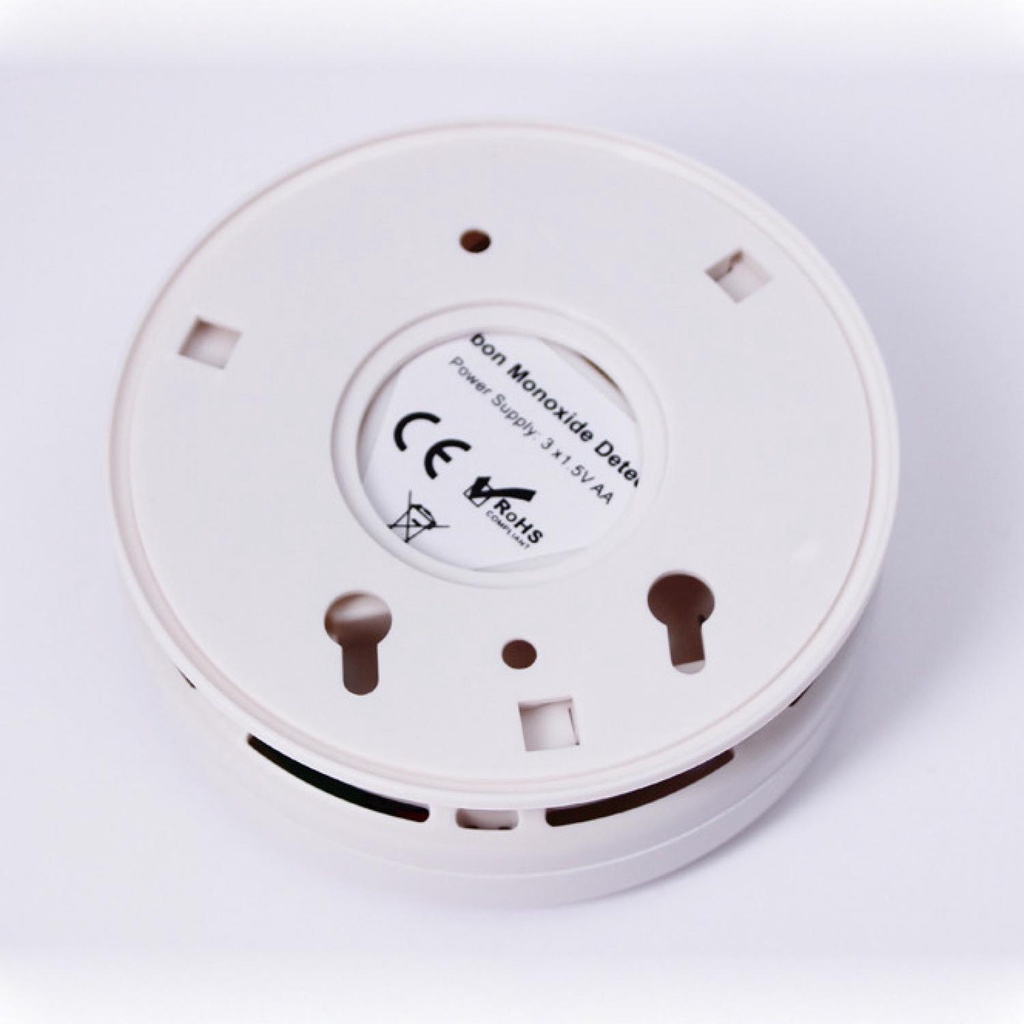 (BISA COD) FTIHSHP LESHP Detektor CO Carbon Monoxide Smoke Alarm Detector - EN502