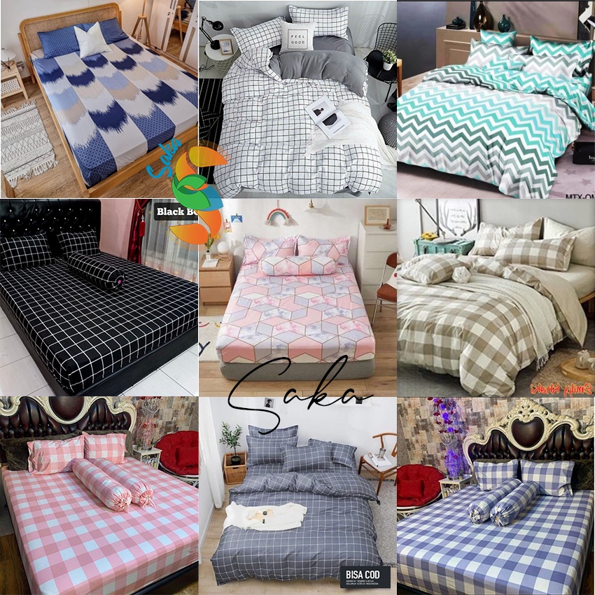 (PROMO) SPREI HOMEMADE 180x200 dan 160 x 200 120x200 SPREI SAJA