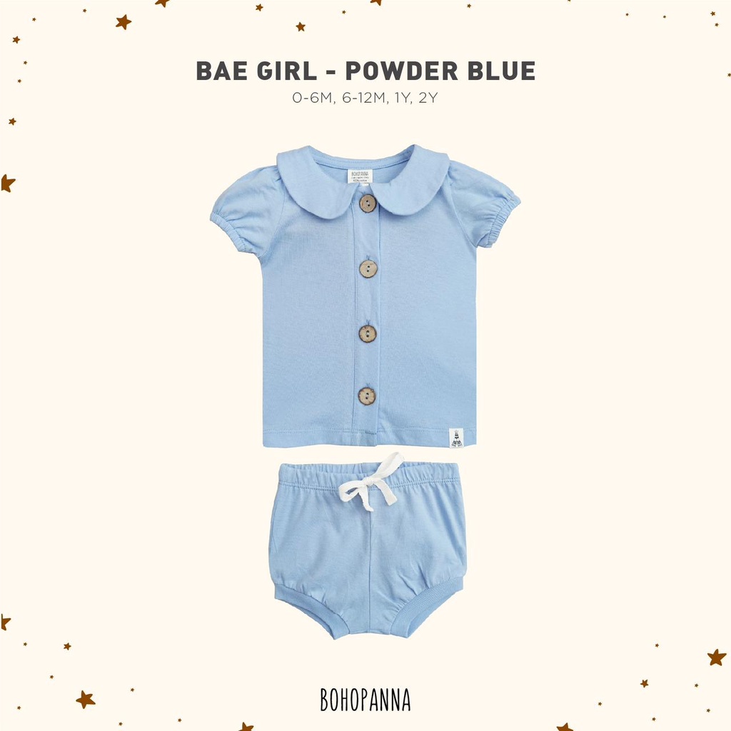 Baju Bayi Setelan Anak Perempuan Newborn 0 6 Bulan 1-2 Tahun Bohopanna Bae Girl