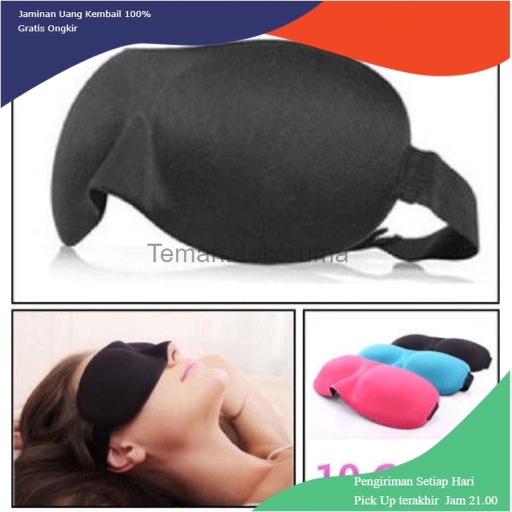 TD - TRV Aisleep Kacamata Tidur Soft 3D Sleeping Googles - 03SM