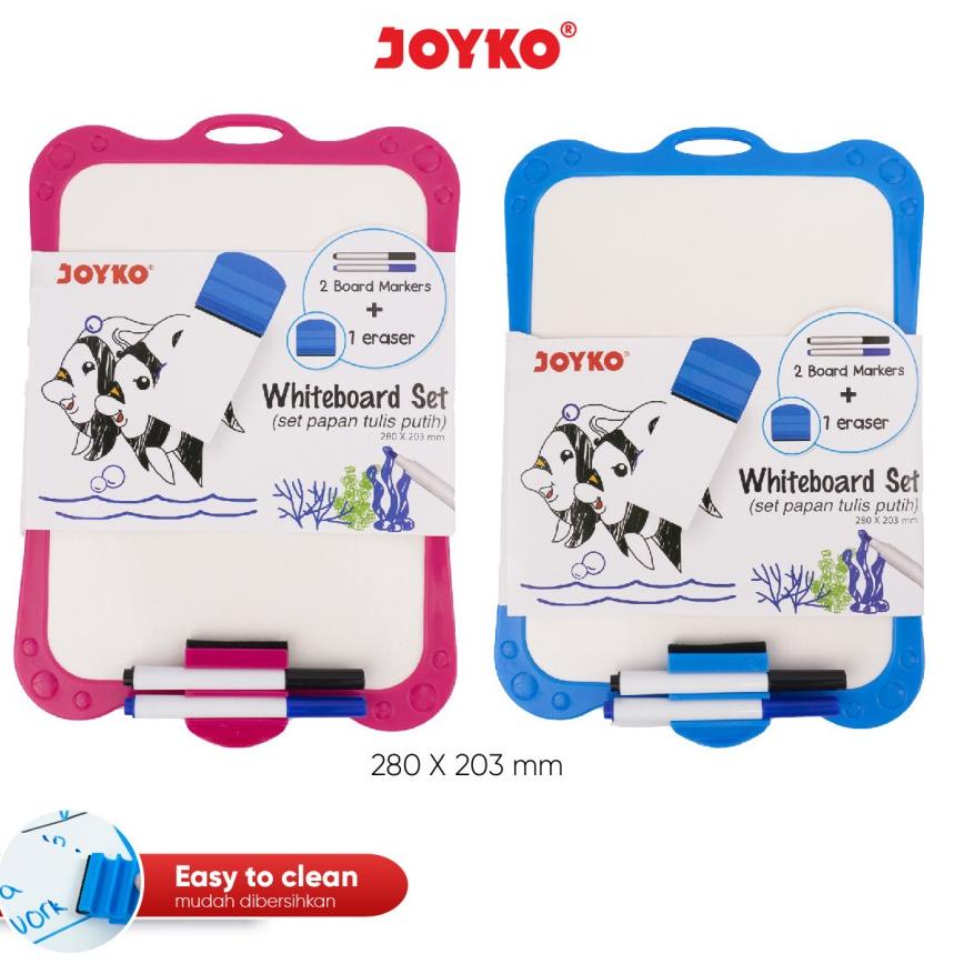

H97 Joyko Whiteboard Set WBS-170CO Papan Tulis Anak Lengkap Magnet WBS 170 RECOMENDED ネ
